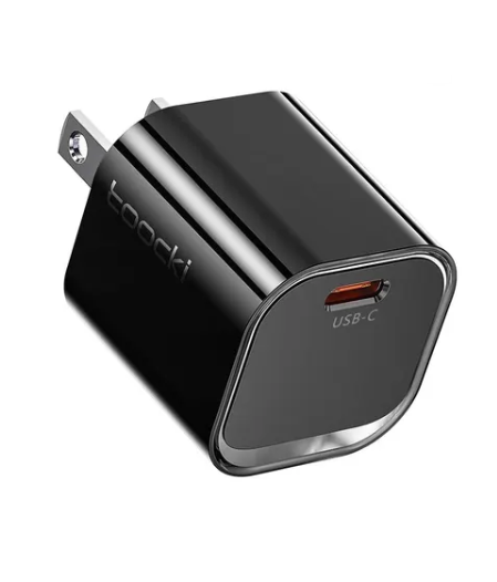 CARGADOR TOOCKI TIPO C DE 20W/ BLACK/ TCT1C-JCA01