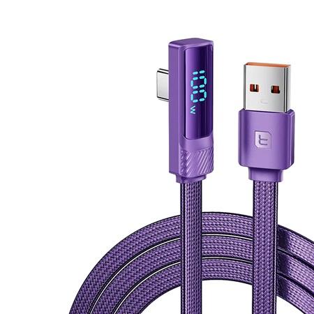 CABLE TOOCKI USB A TIPO C PURPLE TXCT-TQ03