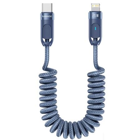 CABLE TOOCKI SPRING 60W TIPOC A LIGHTNING 1.8M /TXCCC2-XYA03