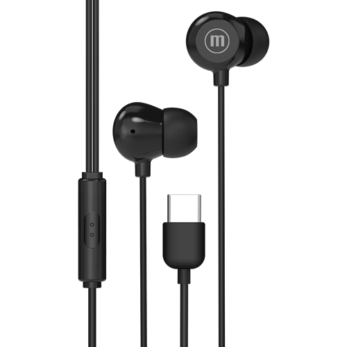 AUDIFONOS MAXELL INBAX TIPO USB-C BLACK/ IN-BAX-USBC/ 348594