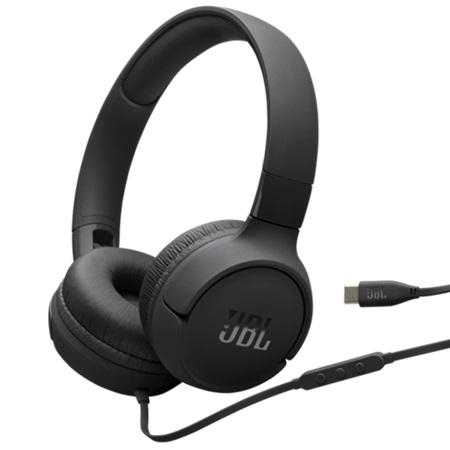 HEADSET JBL 520C USB-C JBLT520CBKAM 