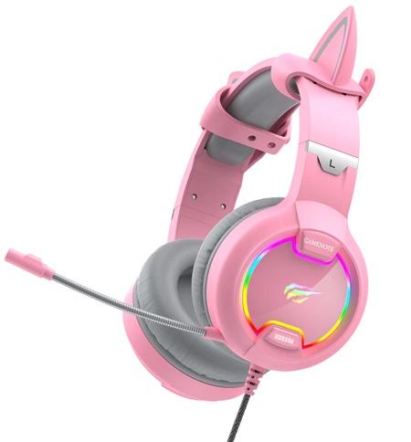 HEADSET GAMING HAVIT H2233D 3.5MM HVGMH-H2233D-PK PINK