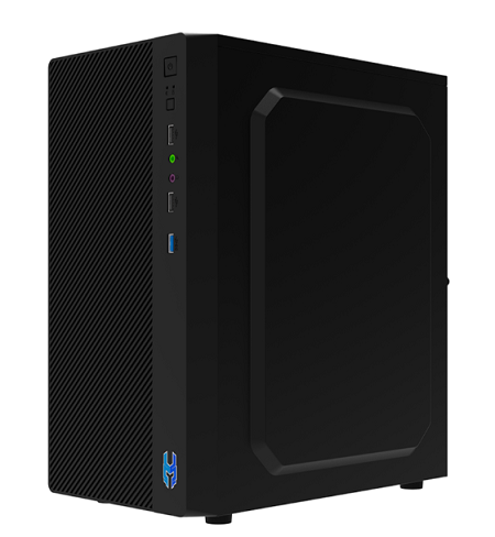 CASE LOKI LC190 MEDIA TORRE MICRO ATX BLACK CON FUENTE