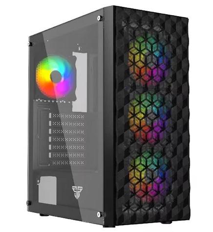 CASE GAMER FANTECH AERO 2 CG83 RGB MEDIA TORRE BLACK 