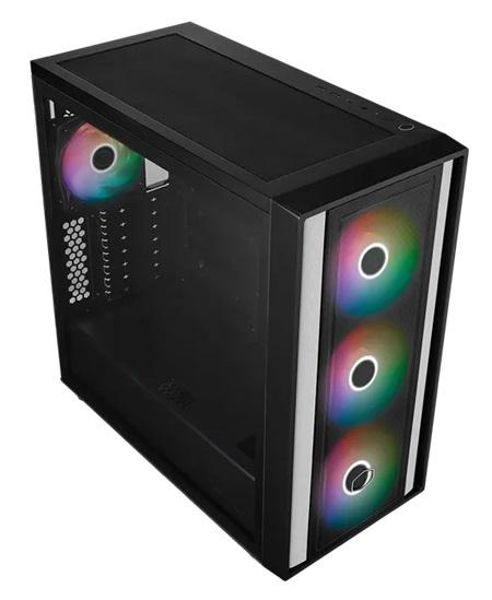 CASE COOLER MASTER MASTERBOX 600 ATX MB600-KGNN-S00 BLACK