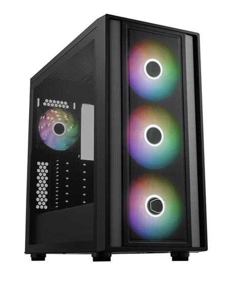 CASE COOLER MASTER MASTERBOX 600 ATX MB600-KGNN-S00 BLACK