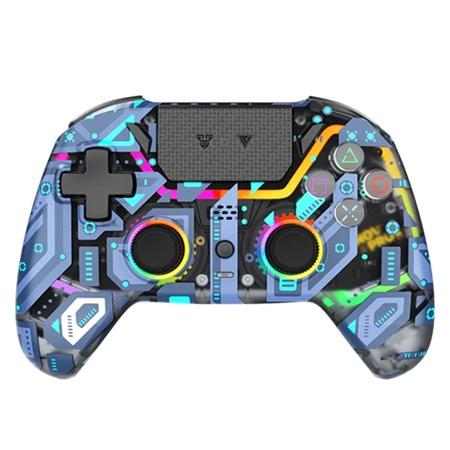 GAMEPAD INALAMBRICA PARA PC Y PS4 FANTECH NOVA PRO WGP14V2 BLUE 