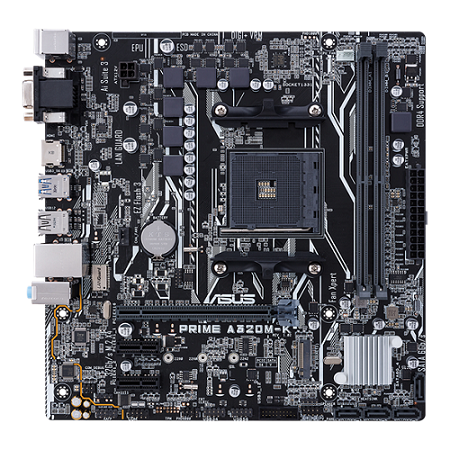 MOTHERBOARD ASUS PRIME A320M-K SOCKET AM4/ 90MB0TV0-M0EAY0