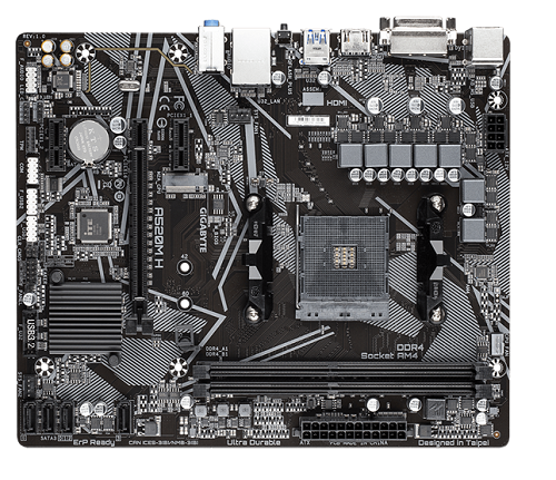 MOTHERBOARD GIGABYTE A520M-K V2 AM4 
