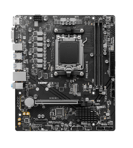 MOTHERBOARD MSI PRO A620M-E DDR5 AMD 911-7E28-001