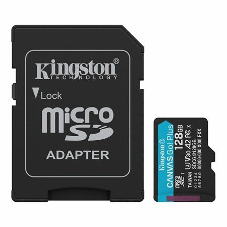 MEMORIA MICRO SD KINGSTON CANVAS GOPLUS SDCG4/128GB