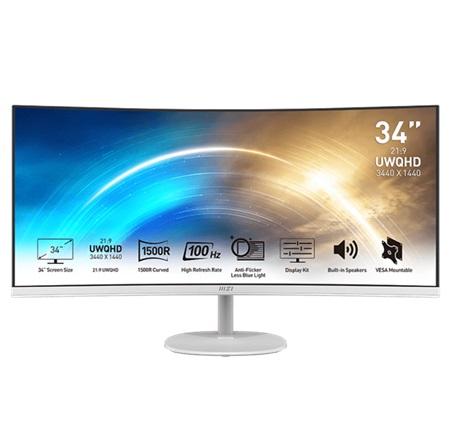 MONITOR MSI PRO 34" MP341CQW CURVO 100HZ  3440X1440