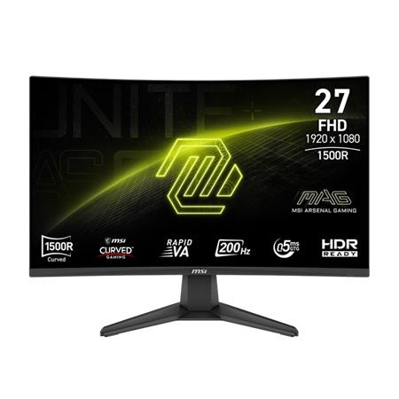 MONITOR GAMING MSI MAG 27" 276CF E20 200HZ 1920X1080