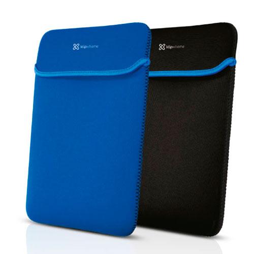 FUNDA PARA PORTATIL KLIP XTREME REVERSIBLE BLUE/BLACK 15.6" KNS-415BL