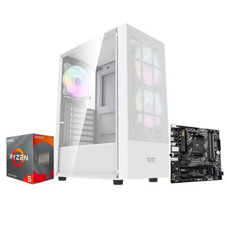 PC GAMING MAX RYZEN 5 4500 16GB RAM 500GB SSD RTX 5050 8GB VRAM CASE DARKFLASH A290