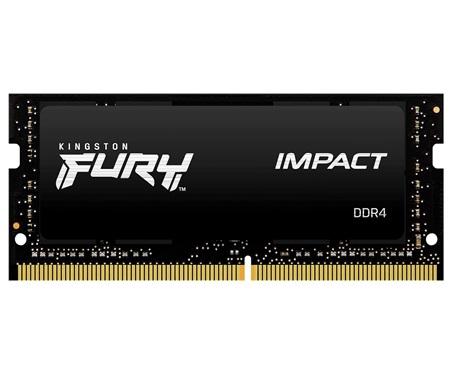 MEMORIA KINGSTON FURY 8GB 3200MHz DDR4 CL-20 SODIMM IMPACT KF432S20IB/8