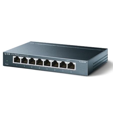 SWITCH TP-LINK 8 PUERTOS TL-SG108-PORT GIGABIT 10/100/1000 MBPS