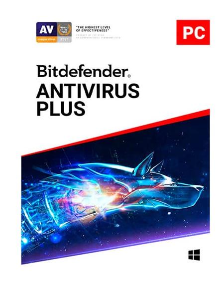 LICENCIA ANTIVIRUS BITDEFENDER ANTIVIRUS PLUS 1 AÑO DIGITAL