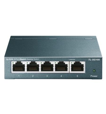 SWITCH TP-LINK 5 PUERTOS TL-SG105 GIGABIT