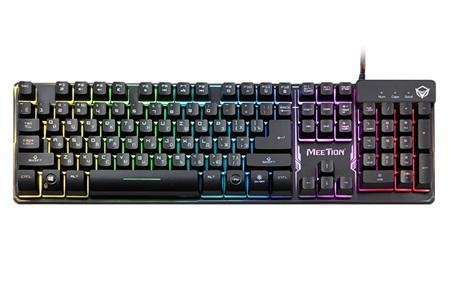 TECLADO GAMING MEETION USB K9300 RGB RETROILUMINADO