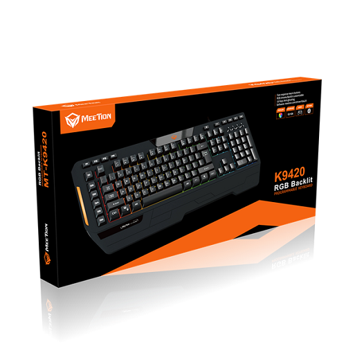 TECLADO GAMING MEETION K9420 RGB