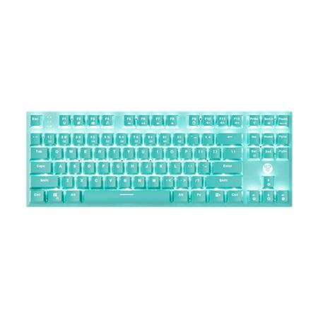 TECLADO MECANICO GAMING FANTECH MK856 MAXFIT87 RGB MENTA