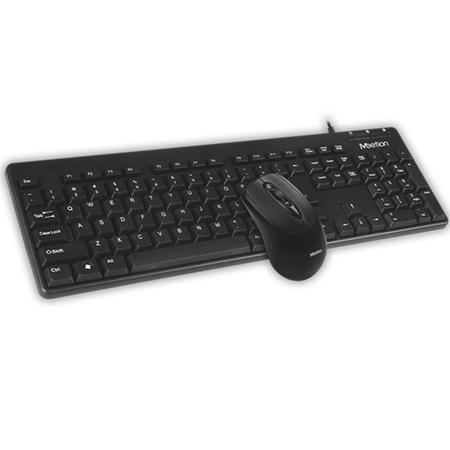 COMBO DE TECLADO Y MOUSE MEETION AT100 USB