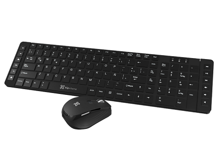 COMBO DE TECLADO Y MOUSE INALAMBRICO KLIP XTREME KCK-270S