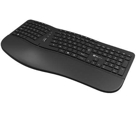 TECLADO INALAMBRICO KLIP XTREME ERGONOMICO KBK-530S 