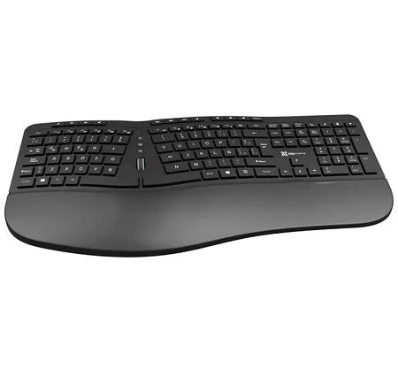 TECLADO INALAMBRICO KLIP XTREME ERGONOMICO KBK-530S 