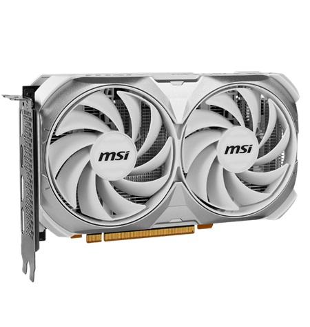 TARJETA DE VIDEO MSI VENTUS 2X RTX4060 8GB GDDR6 OC EDITION 912-V516-030 WHITE