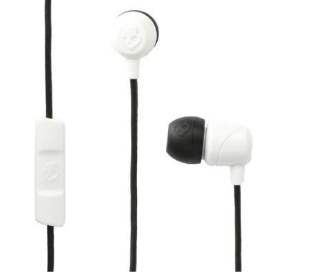 AUDIFONOS CON MICROFONO SKULLCANDY JIB  WHITE/BLACK/WHITE W/MIC 1/ S2DUYK-441