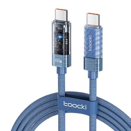 CABLE TIPO C A TIPO C TOOCKI 100W PD100W/ TXCTT1-ZXDD03