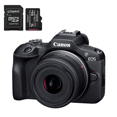 CAMARA CANON EOS R100  RF-S18-45MM F45-63 IS STM - + 64GB