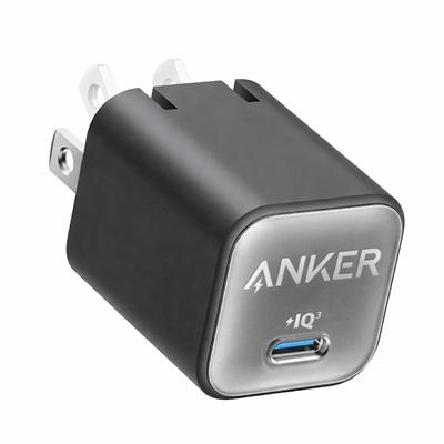 CARGADOR ANKER TIPO C 30W BLACK