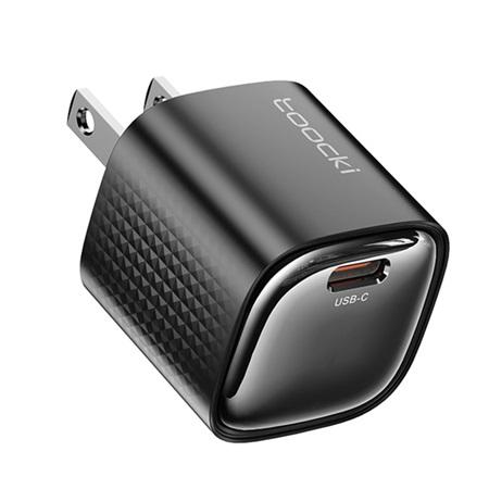 CARGADOR TOOCKI TIPO C DE 20W/ BLACK/ TCT20-XRHYG01