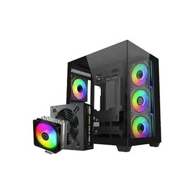 CASE COOLER MASTER E681 + FUENTE COOLER MASTER 750W 80 PLUS GOLD V3NM + DISIPADOR DE AIRE COOLER MASTER HYPER 212 SPECTRUM V3 