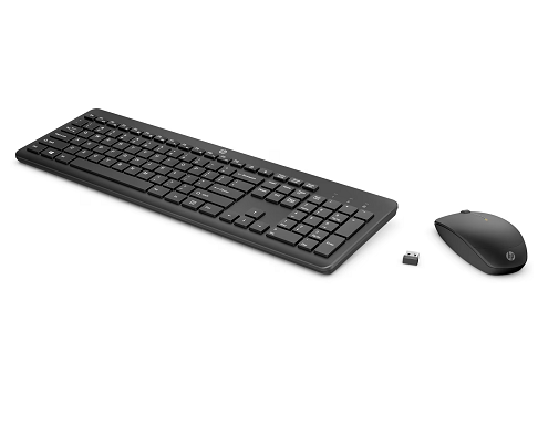 COMBO DE TECLADO Y MOUSE INALAMBRICO HP 235