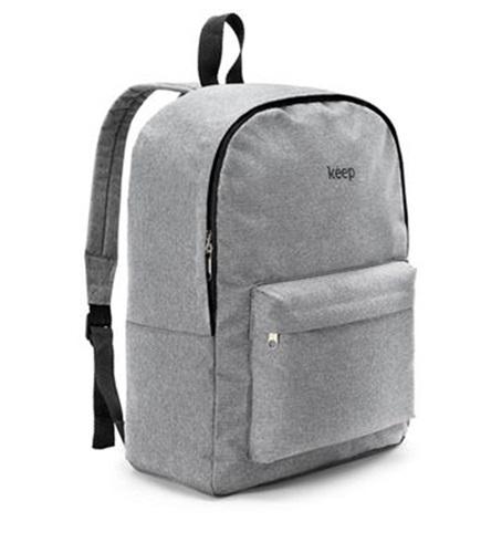 MOCHILA KEEP COLORS CINZA BO432 