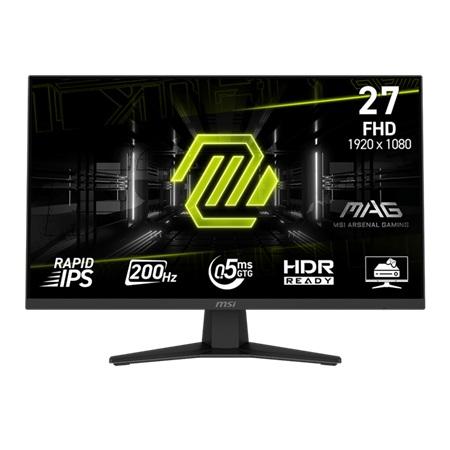 MONITOR GAMING MSI MAG 274F 27" PLANO 1920 X 1080 200HZ HDMI-DP 9S6-3CE41H-004