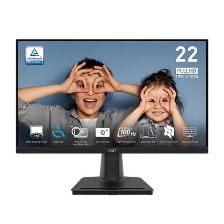 MONITOR MSI 22" PRO MP225V / FHD 1920X1080/ 100HZ / HDMI-VGA/  9S6-3PE0CM-0