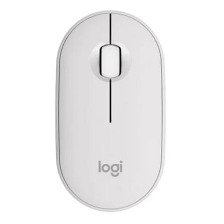 MOUSE LOGITECH PEBBLE M350S WHITE 910-007047