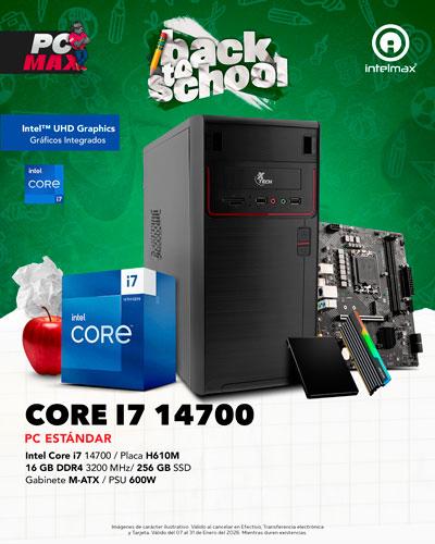 PC MAX INTEL CORE I7 14700 16GB RAM 256GB SSD 
