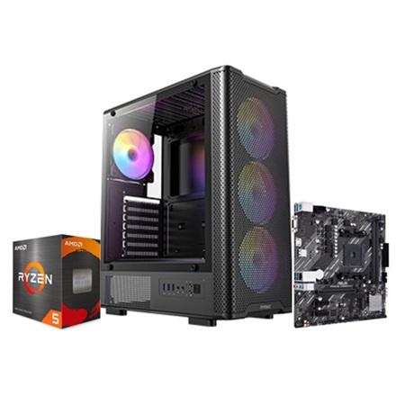 PC MAX RYZEN 5 5500 16GB RAM 256GB SSD RTX5060 8GB VRAM ANTEC VX310 ARGB