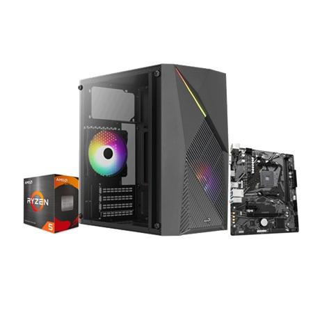 PC MAX RYZEN 5 5600GT 8GB RAM 480GB SSD 600W CASE RAIDER MINI 