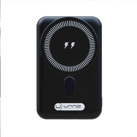 POWERBANK INALAMBRICA MAGNETICA UNNO TEKNO MAGNO10 10000mAh PB2311BK