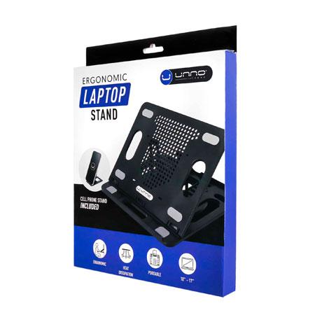 SOPORTE ERGONÓMICO PARA PORTÁTIL UNNO TEKNO NC6115BK