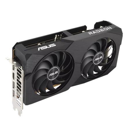 TARJETA DE VIDEO ASUS RX7600 DUAL-RX7600-O8G-EVO AMD RADEON