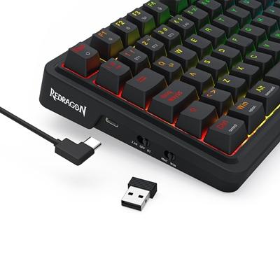 TECLADO MECANICO GAMING REDRAGON EISA PRO USB/2.4/BLUETOOTH B K686RGB