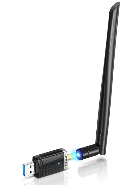 ADAPTADOR WIFI EDUP EP-AC1686 11AC 2.4GHz + 5.8GHz USB 3.0 1300M CON ANTENA